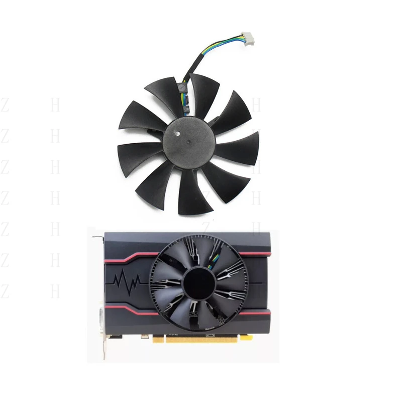 Z  Cooler Fan For Radeon SAPPHIRE RX550 2G PULSE  HQ Video Graphics Card GA91A2H