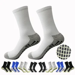 1 Pair New Anti Slip Football Socks for Men and Women's Sports Socks Anti Slip Football Basketball Grab Socks