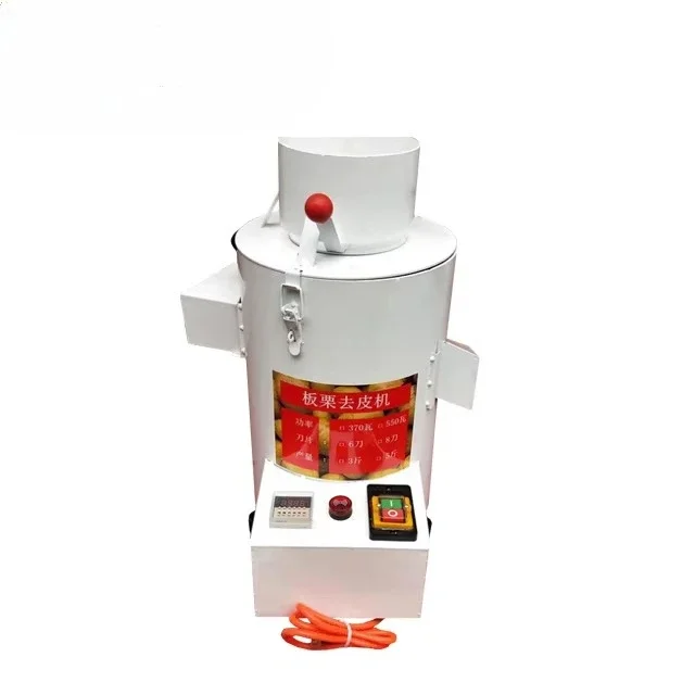 Electric fresh chestnut peeling machine