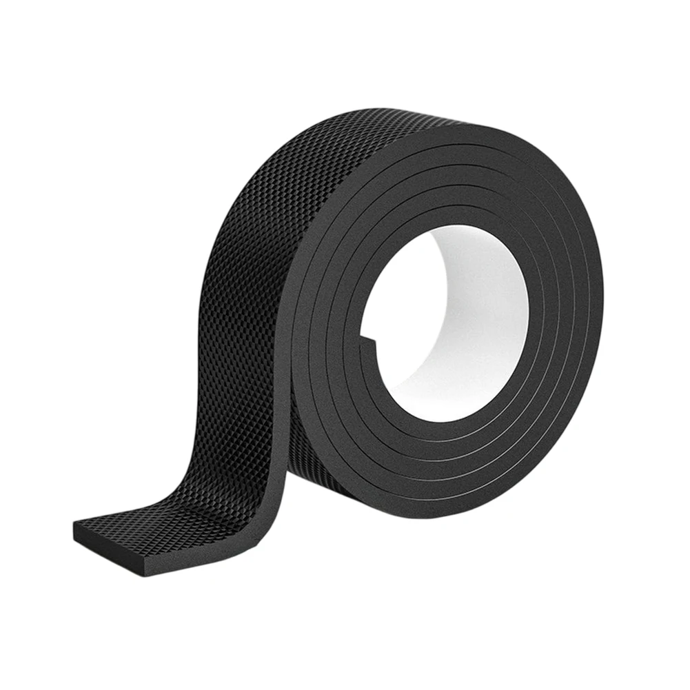 Anti-Slip EVA Rubber Mat 6mm Thick 6cm Wide 2m 4m 6m Roll Cuttable Floor Protector for Furniture Legs Tables Sofas Beds