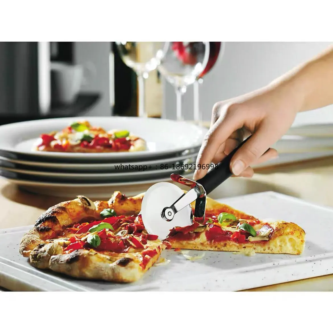 Pizza Cutter, Pizza Pancake Cutter, Pancake Roller Cutter