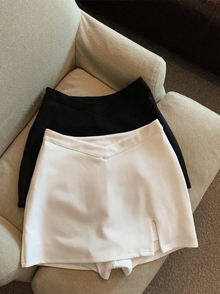 

Mini Skirts Women Simple Spring Slim Sexy Popular Hotsweet High Waist Leisure Chic Streetwear Mature Temperament All-match