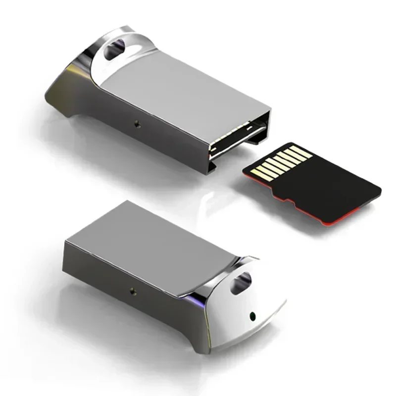 Aluminum Mini usb 3.0 memory card reader adapter for TF micro SD pc computer laptop sd Hardware Cables