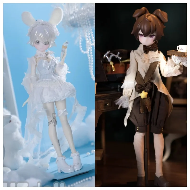 

Authentic Yuanyang Xuebi 1/5 Bjd Ufdoll Plus Tea Plus Series Movable Joint Anime Figure Doll Limited Ornament Desktop Toy Gifts