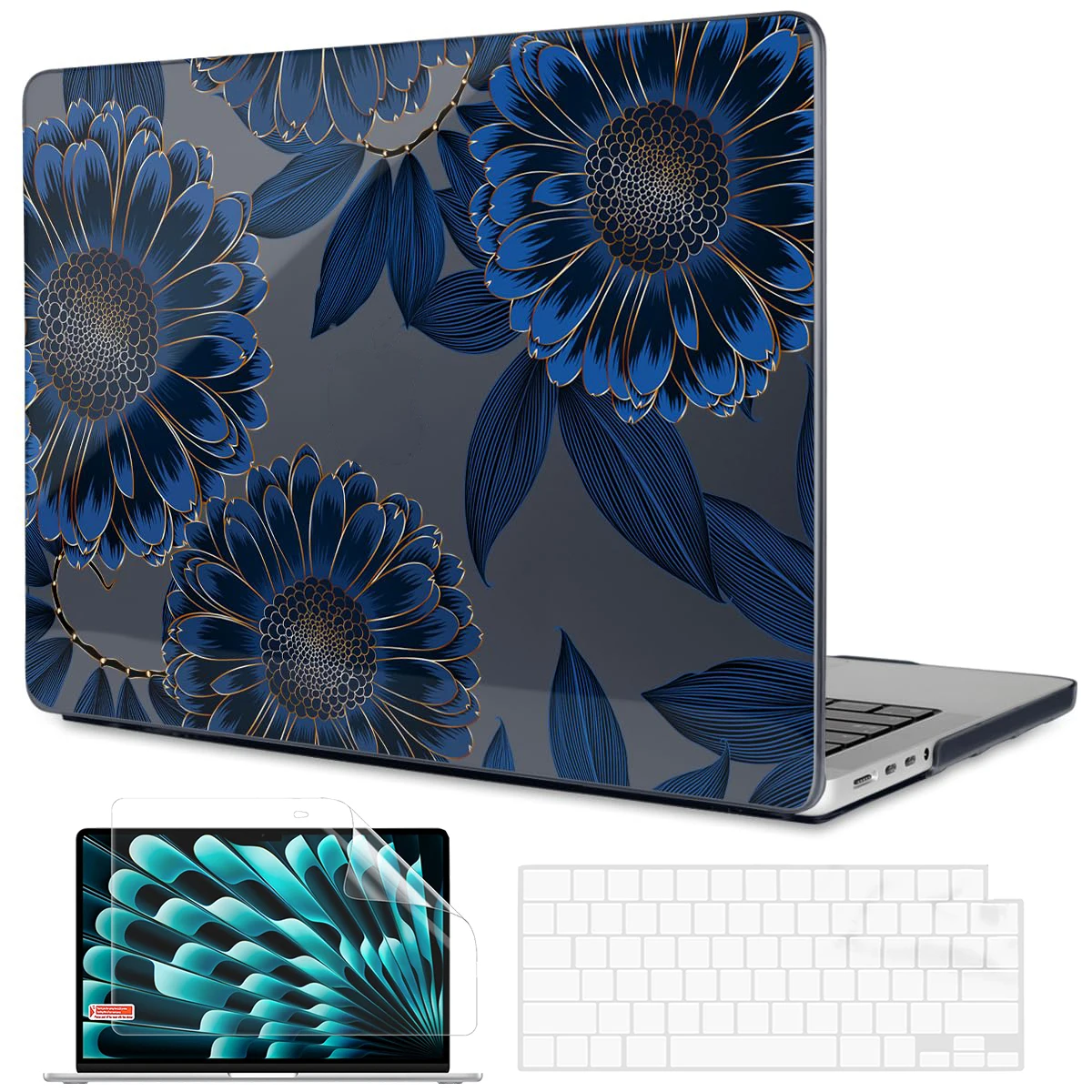 

Laptop Case For Macbook Air 13 15 M3 A3113 A2681 A2337 A1466 A3114 A2941 Cover For Mac Pro 14 16 A2918 A2992 A2991 A2485 A2141