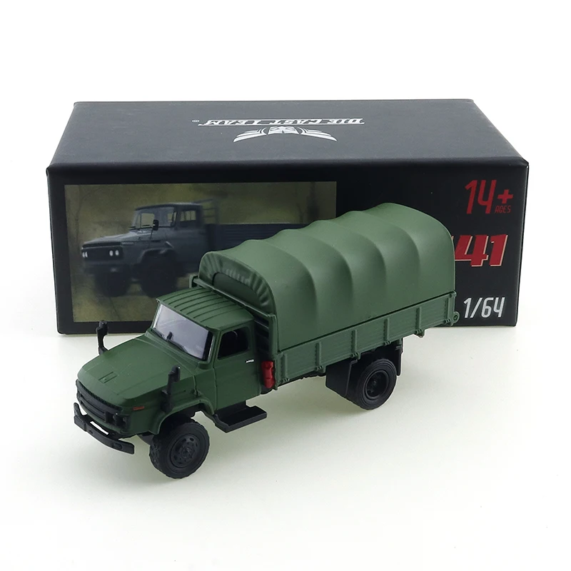 DCT 1/64 Diecast Automotive Model Liberation Truck 141 Cummins Trucks  Simulation Miniature Car Model Collection Adornment Toy