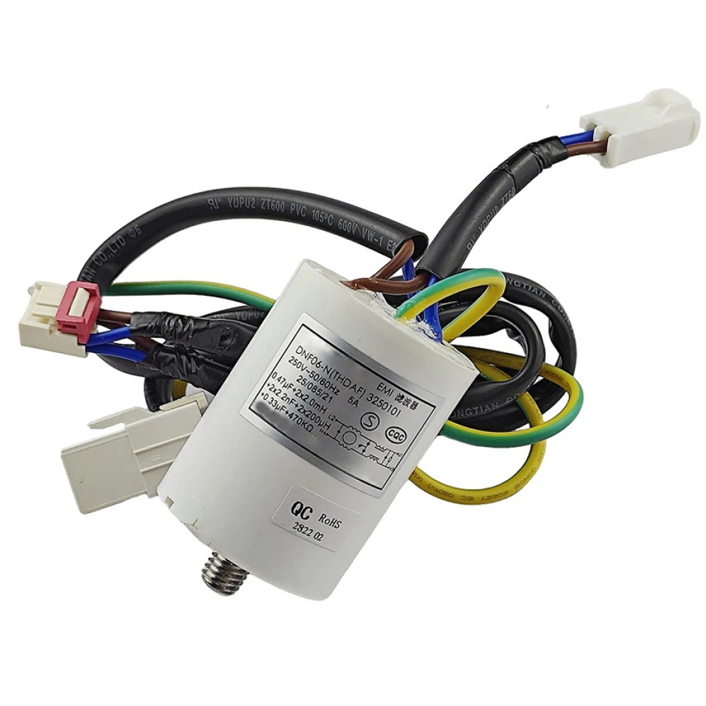 

Refrigerator Filter Capacitor Inverter Refrigerator Capacitor 0.47μF + 0.33μF YC-04ATTX-03 Accessories for Haier Refrigerators