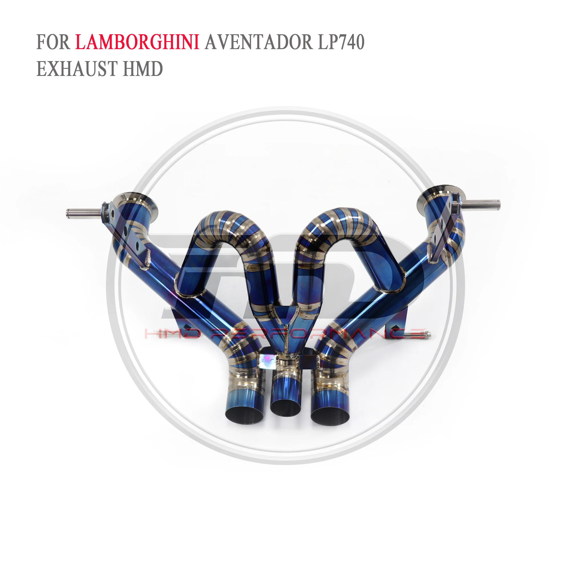 

HMD Titanium Alloy Exhaust System Performance Catback for Lamborghini Acentador S LP740