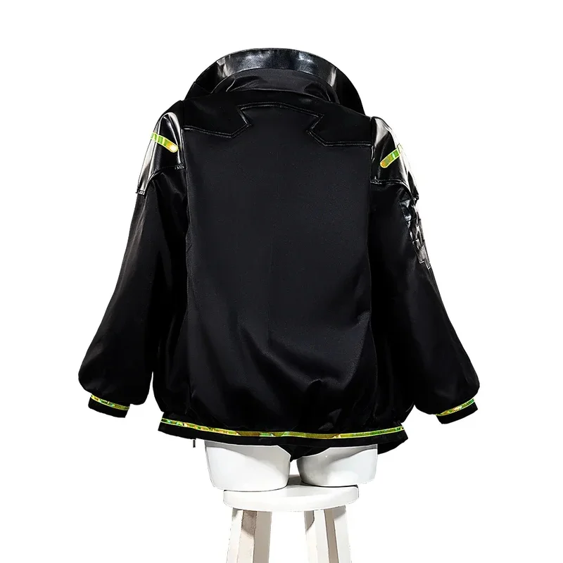 Cyberpunk Edgerunners Rebecca Cosplay Costume Jacket Headwear Wig Full Set Suit Woman Sexy Uniform Halloween Costumes 2025 jd;2