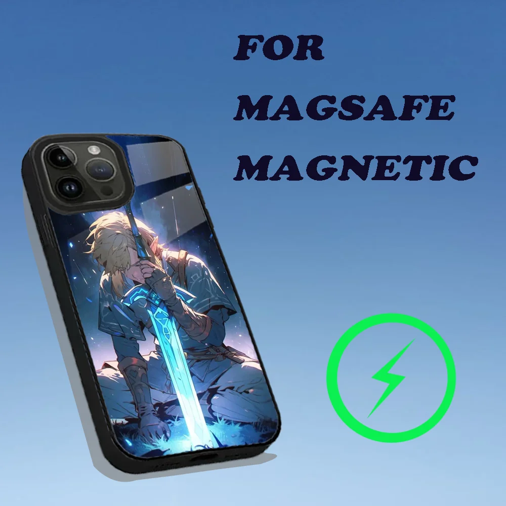 Game The L-Legend of Z-Zeldas Phone Case For iPhone 16,15,14,13,12,11,Plus,Pro,Max Mini Magsafe Magnetic Wireless Charging