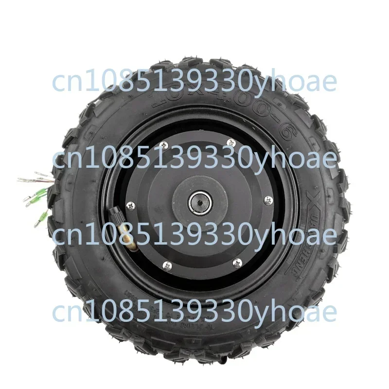 36V48V 350W 10 inch toothed motor single side shaft electric brushless wheel hub motor vacuum tire