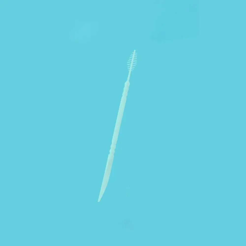 

300/60 Pcs Disposable Double-ended Toothpick Portable Plastic Fish Bone Shaped Interdental Brush Gum Care Oral Cleaning