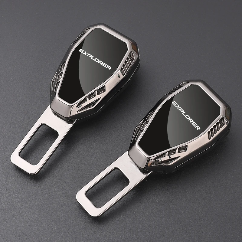 1 pcs Car Seat Belt Clip Extension Plug Metal Seatbelt Extender Accessories for Ford Explorer