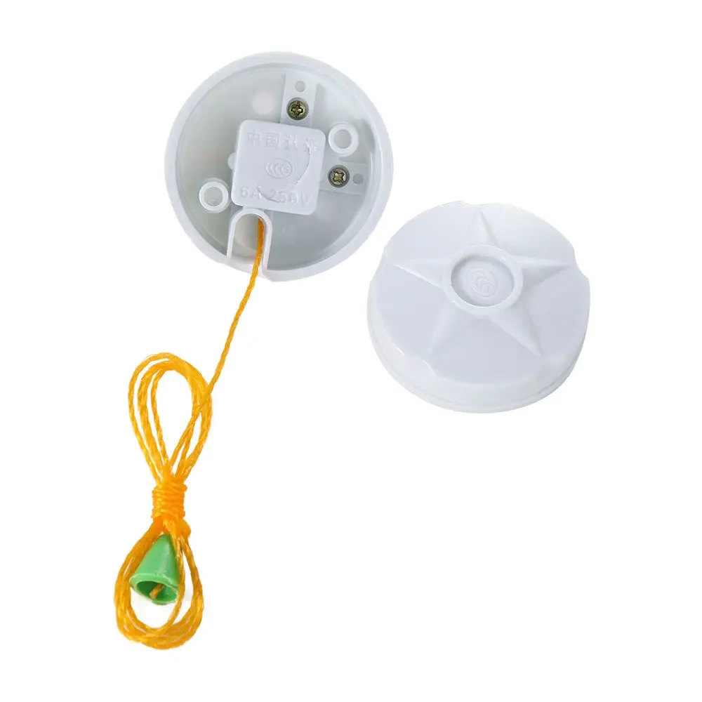 SPDT with Pull String Switching Power Wall Light Home Improvement Light Switch Lamp Accessory Power Supplies Pull Chain Switch