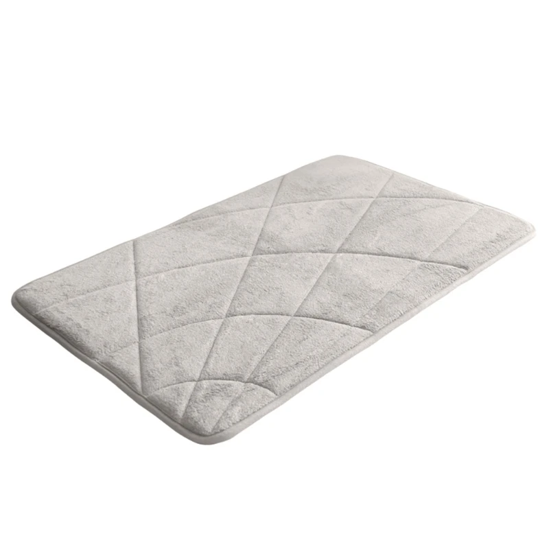 Soft and Safe Bathroom Mat Memory Foam for Injury Prevention 400x600mm 500x800mm