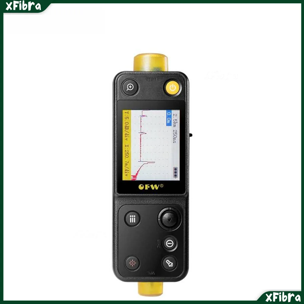 

Optic Fault Finder 20KM Mini OTDR Ranger Support Active Fiber Test(Optional) FTTB/H Breakpoint Tester Meter 10Mw VFL