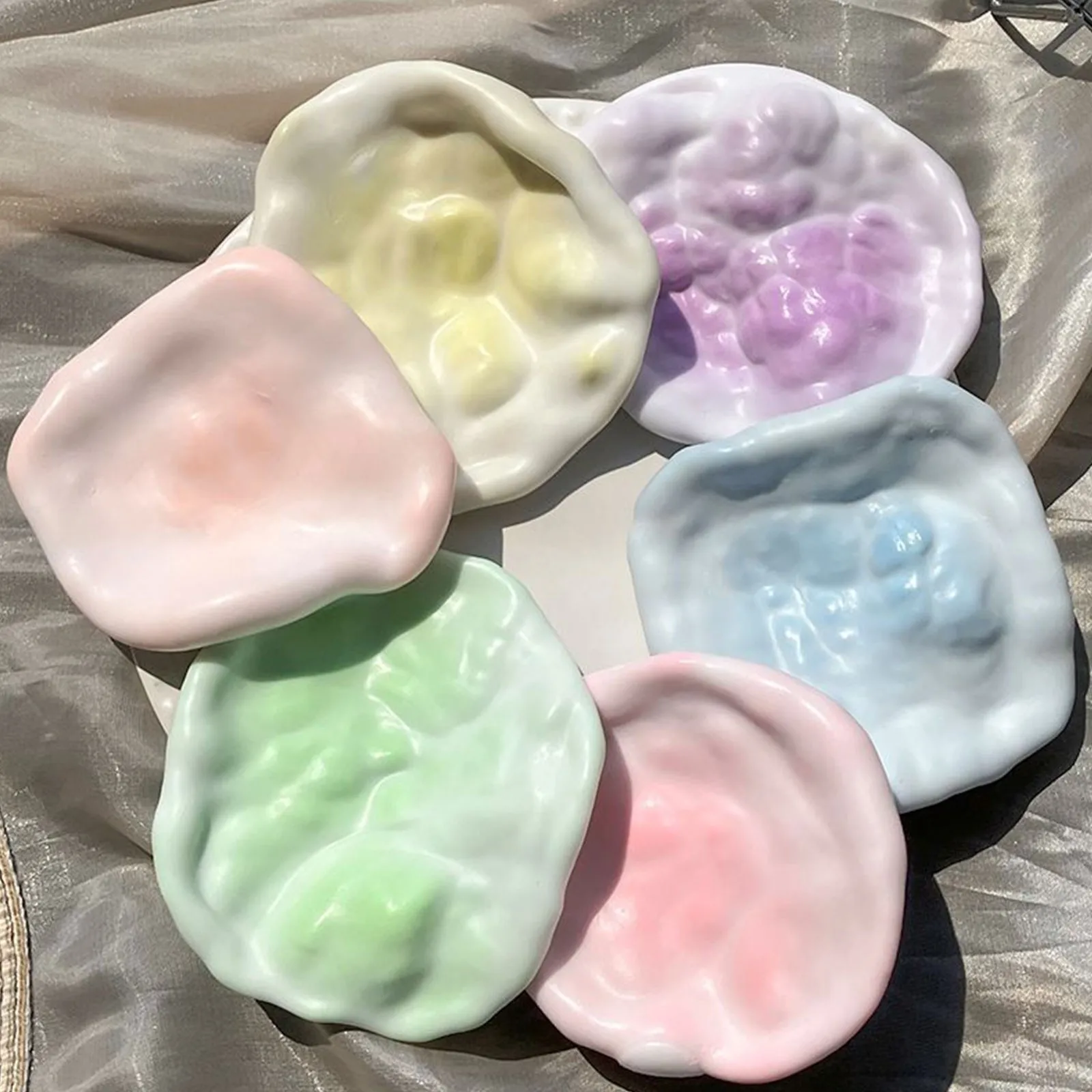 Pelota Antiestrés Relajante, Juguetes de Mesa Blandos, Plástico Elástico, Super Suave, Ultrafino, Pegajoso, Hecho a Mano, Pelota Ligera para Apretar, Juguetes para Aliviar el Estrés
