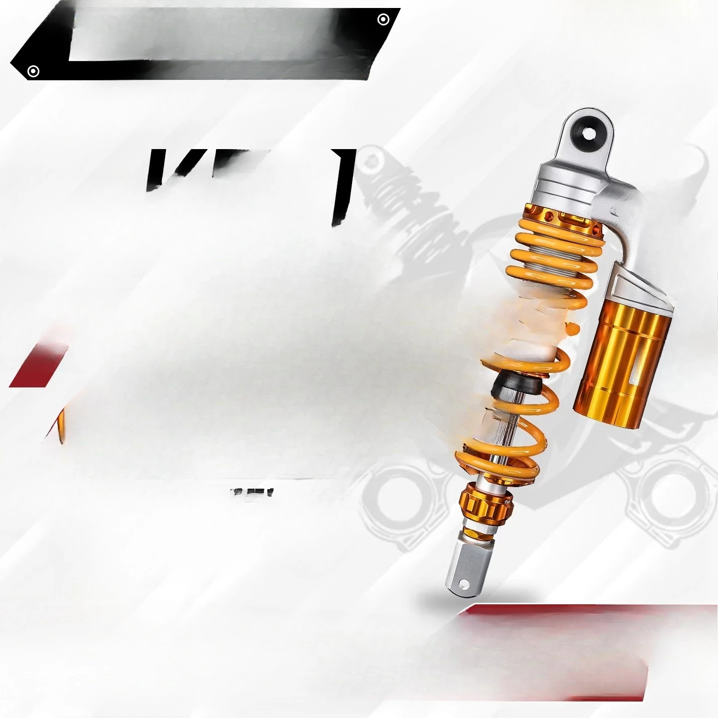 Rear shock absorption, suitable for Yamaha chogue, rear shock absorption