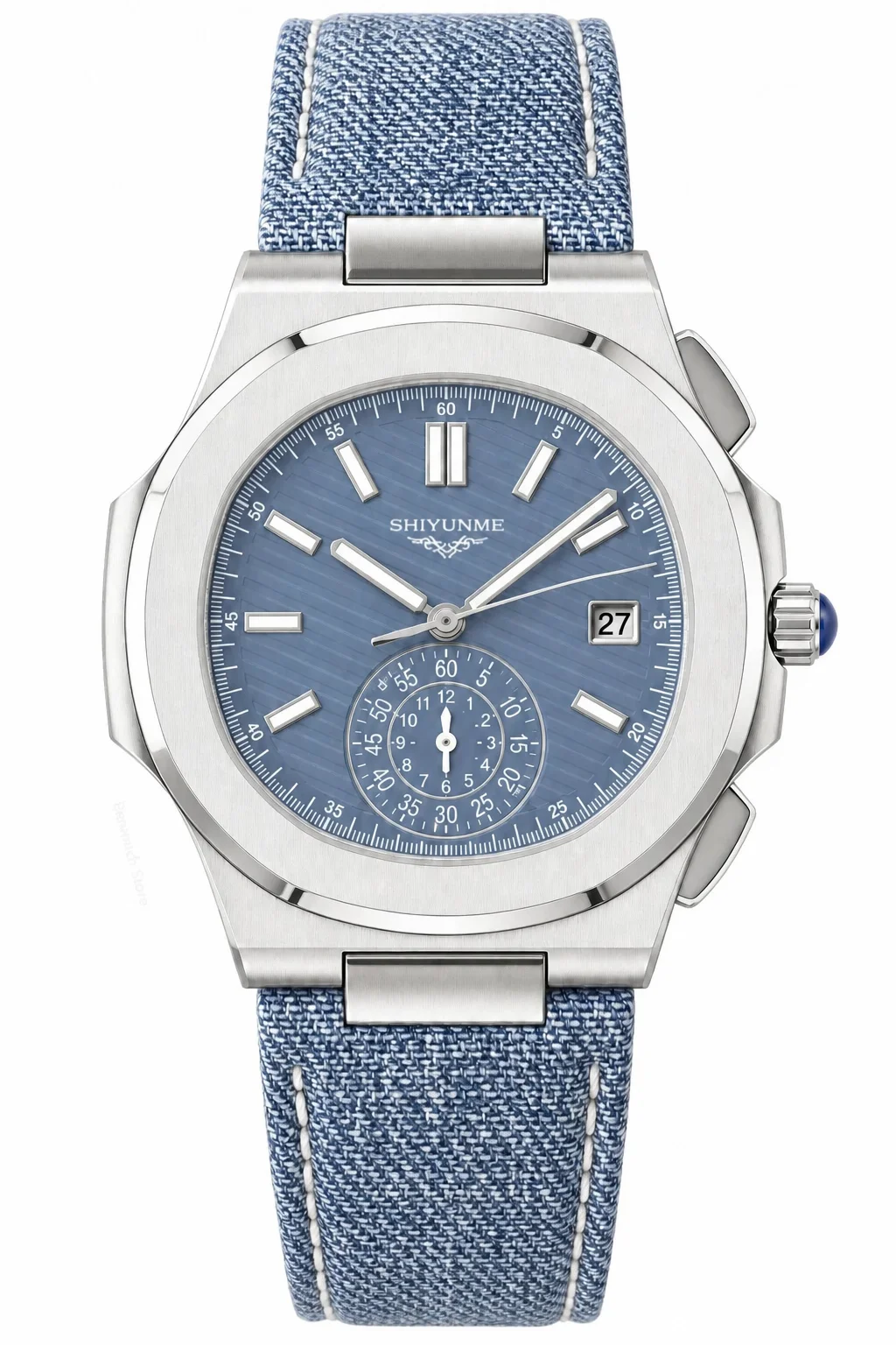 41mm Automatic Mechanical Men's Watch  Sporty 904L Stainless Steel Case  Full-Featured