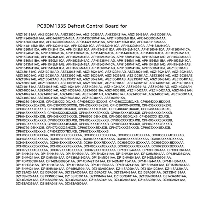 Плата управления размораживанием AA86 PCBDM133S для HVACR ANZ130181AA APD1424070M41AA заменяет PCBDM160 PCBDM133 PCBDM160S