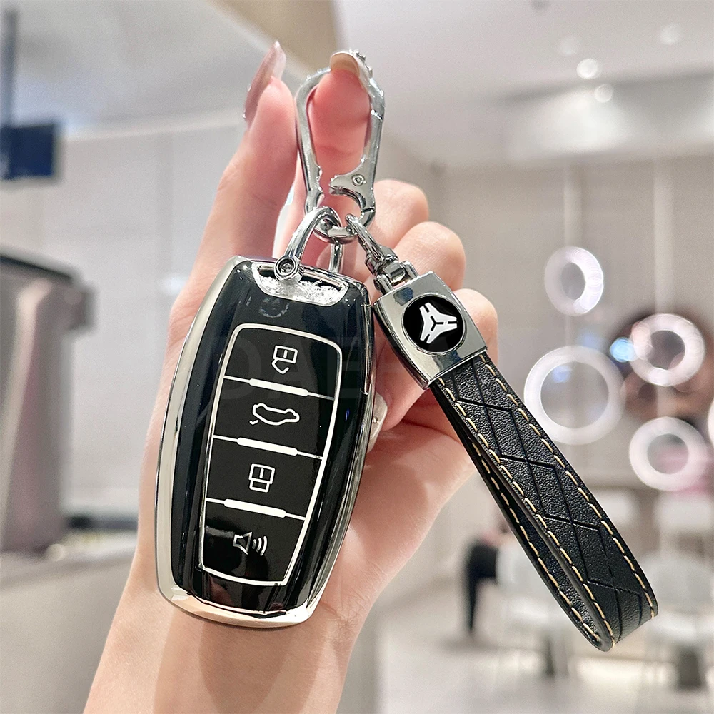 TPU Car Remote Key Case Cover for Great Wall Haval Hover H1 H4 H6 H7 H9 F5 F7 H2S GMW Coupe Protected Keyless Shell Fob