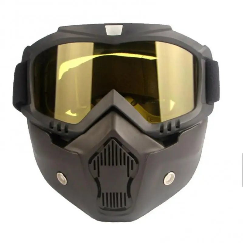 Masques de cyclisme coupe-vent, lunettes de soleil VTT, lunettes d'équitation, lunettes de motocross, protection intégrale du visage, lunettes de casque de ski UV, lunettes pour les affaires