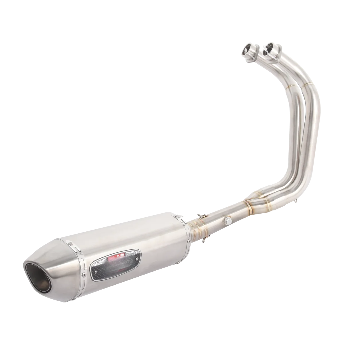 For Yamaha MT-07 FZ07 Tracer YZF R7 Muffler Exhaust  Pipe  2014 2015 2016 2017 2018 2019 2020 2021 2022 2023 2024 2025