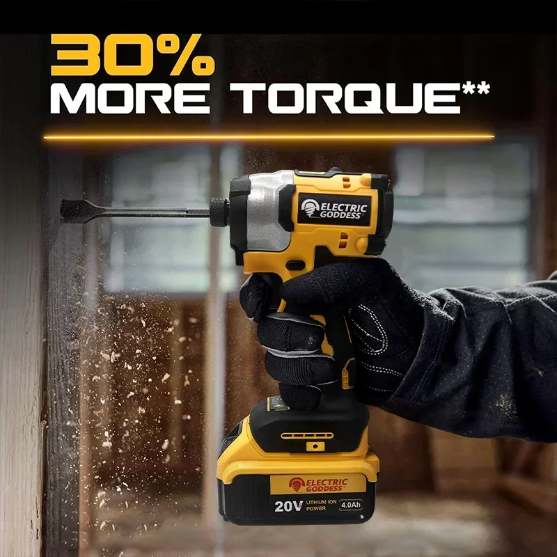 DeWalt Dcf850 20V  205N.m Cordless Impact Driver Tool Brushless Impact Drill Tool Without Battery electric screwdriver  tools