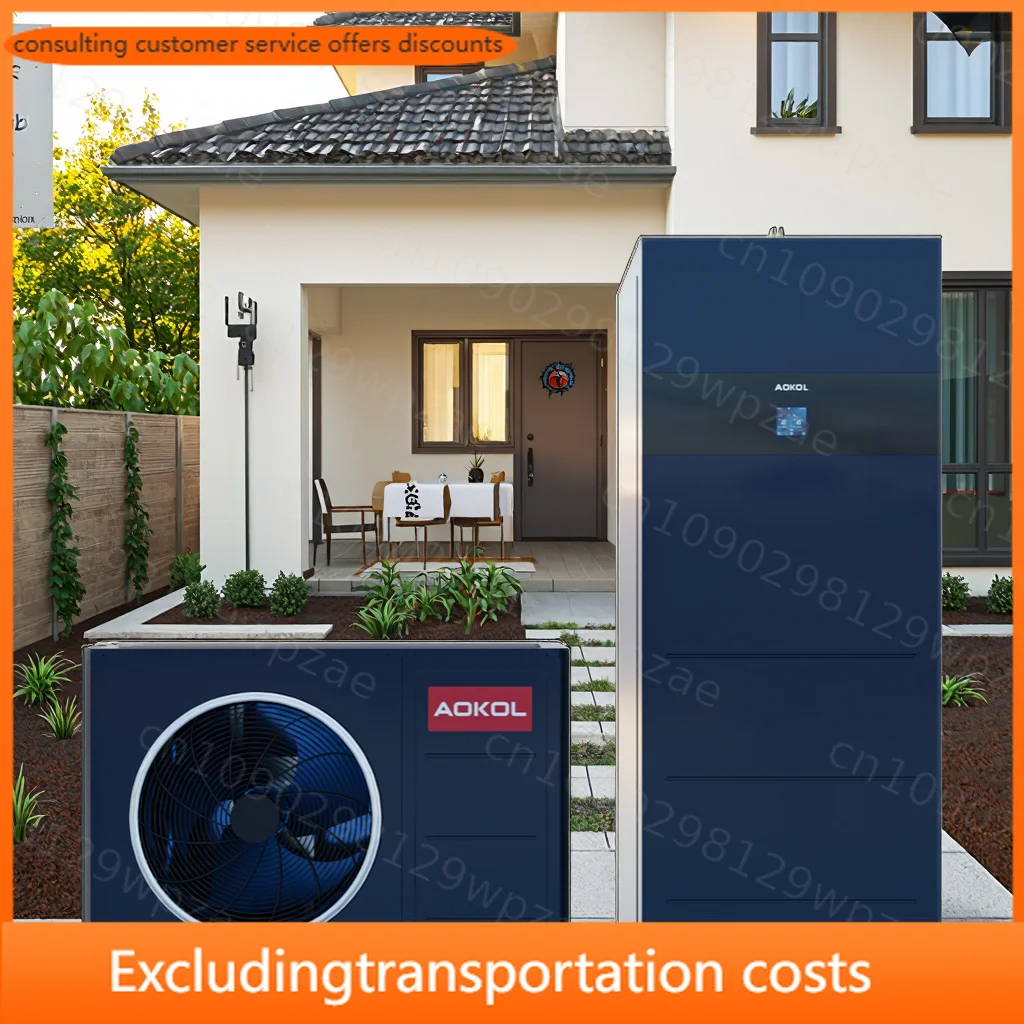 A+++ 8KW (8~22kW) Monobloc Air Source R290 New Energy Inverter Heat Pump Hot Water Hydraulic Module 75°C Heat Pump Manufacture