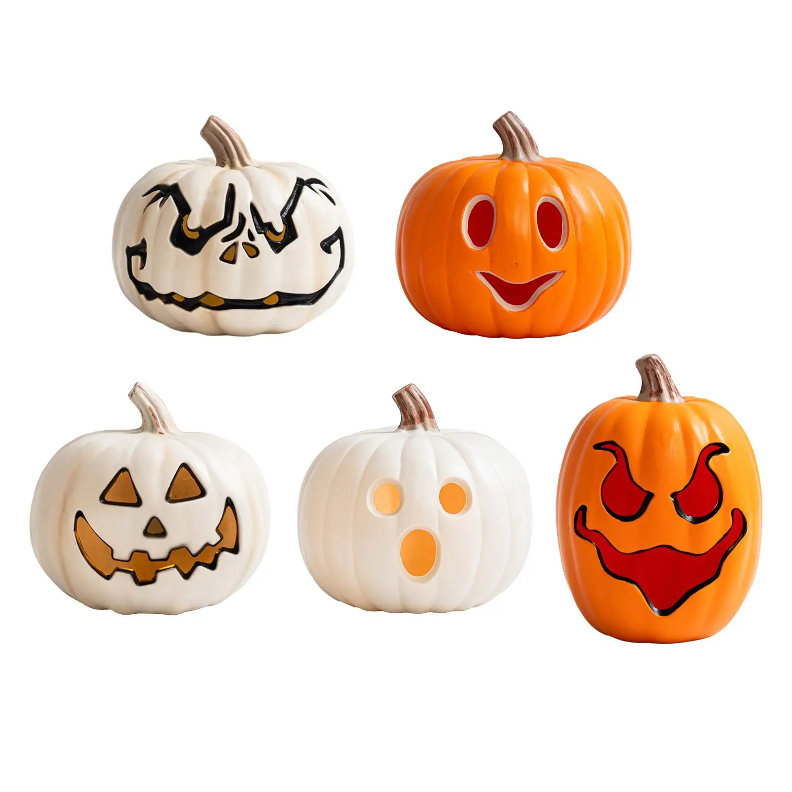 

Halloween Pumpkin Light Adorable Creative Design Yard Decoration for Garden Farmhouse Party Props Indoor and Outdoor Living Room