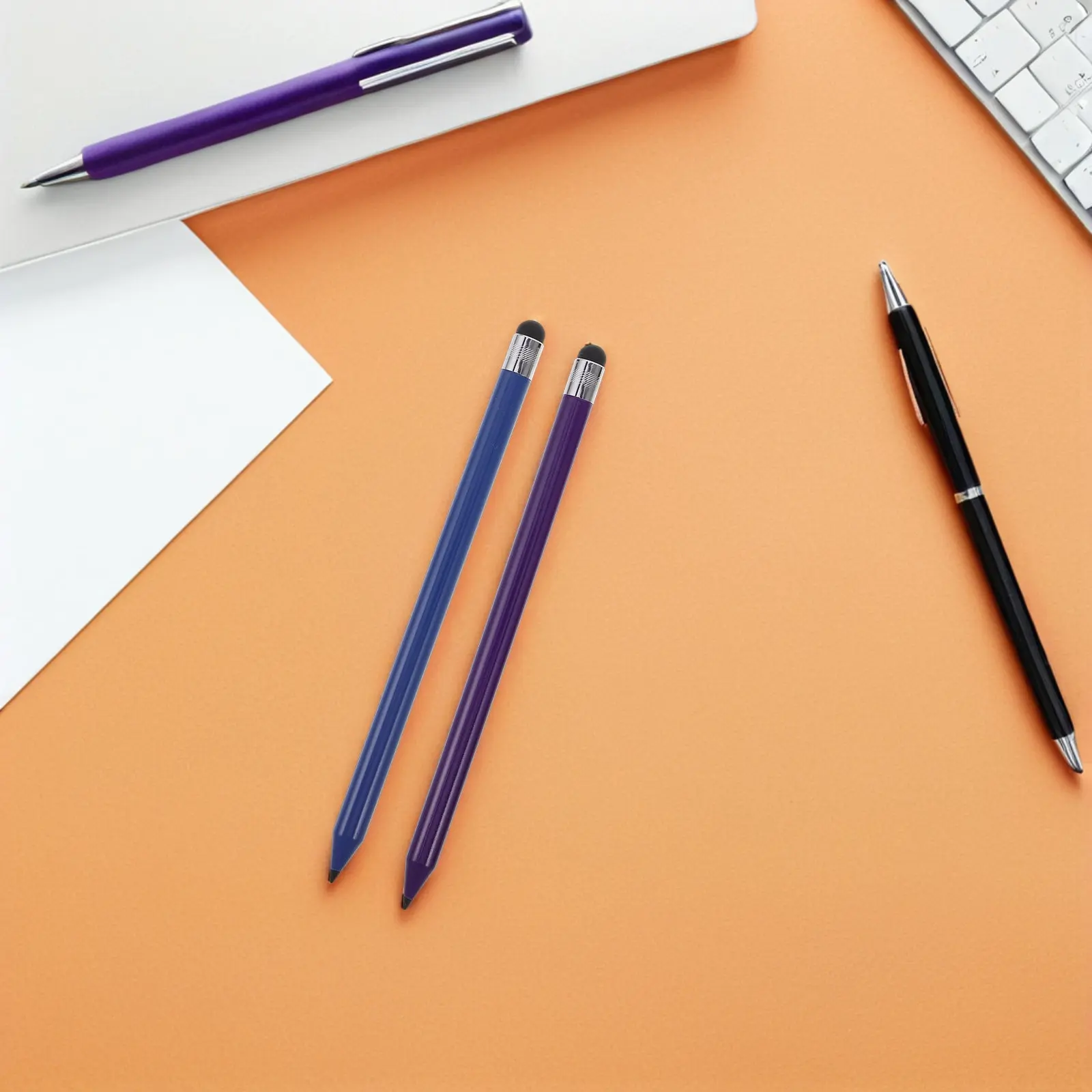 6Pcs Stylus Pens Tablet Pencil Style Touch Screen Stylus for Drawing Writing Browsing Fingerprint Free
