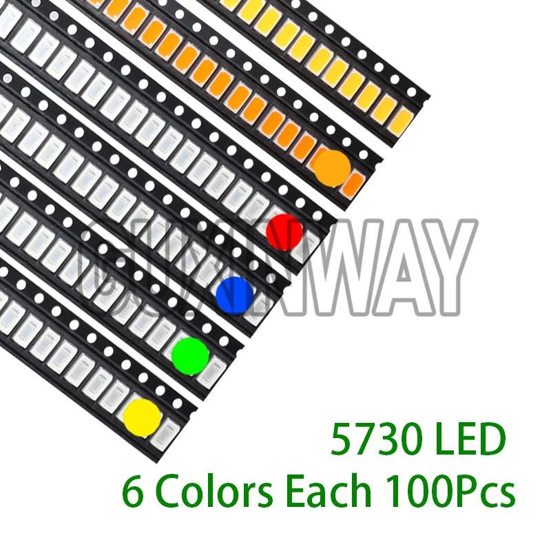 600Pcs=6Colors X 10…