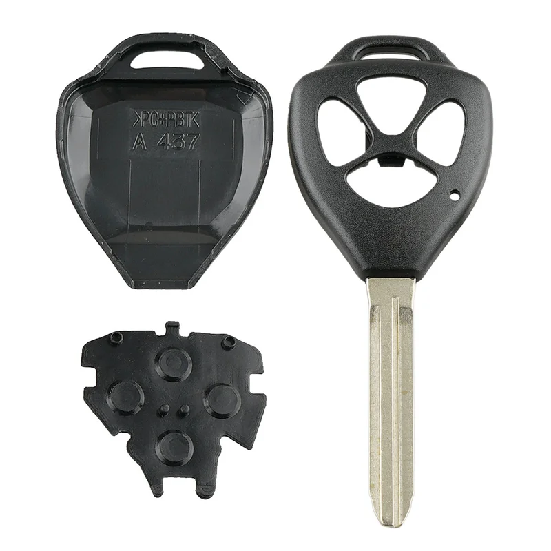 

AB61-8 X Remote Car Key Fob Shell Case For 2007 2008 2009 2010 2011 Toyota Camry Rav4