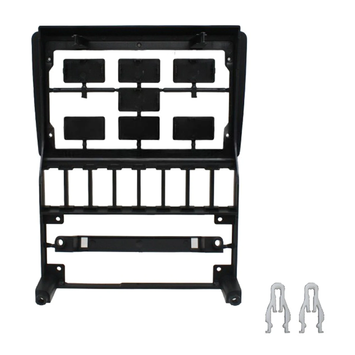 A72Z 9 Inch Car Frame Fascia Adapter for 80 B4 1990-1194 Frame No Cable Android Radio Dash Fitting Panel Kit
