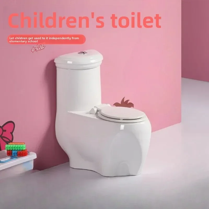 Baby elephant toilet, children's ceramic toilet, children's urinal