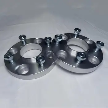 1pc 15mm ET Extended Wheel Adapters Spacers PCD 4x100 Hub Centric 54.1/56.1/57.1mm Lug Studs M12x1.5