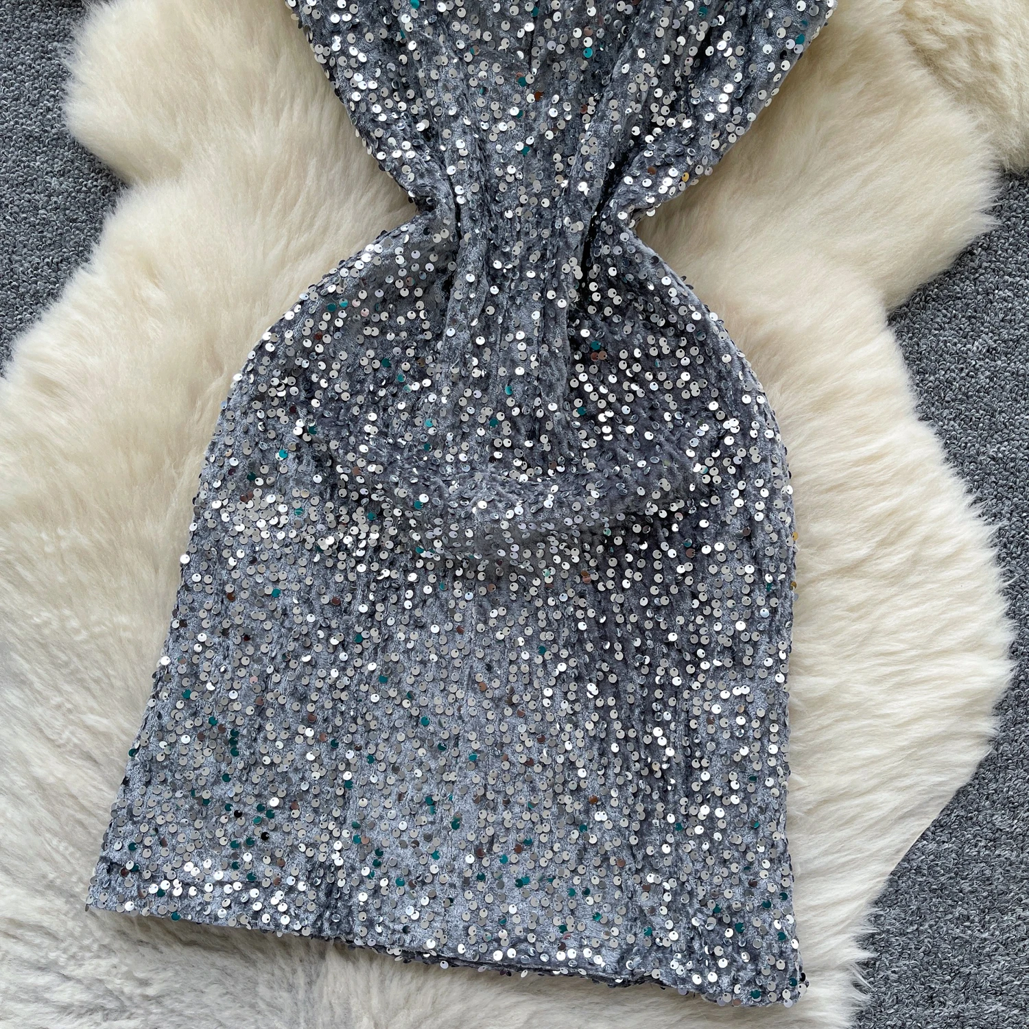 Robe crayon moulante en velours, Chic, vintage, fée élégante, mode coréenne, vêtements pour femmes, robes de cérémonie