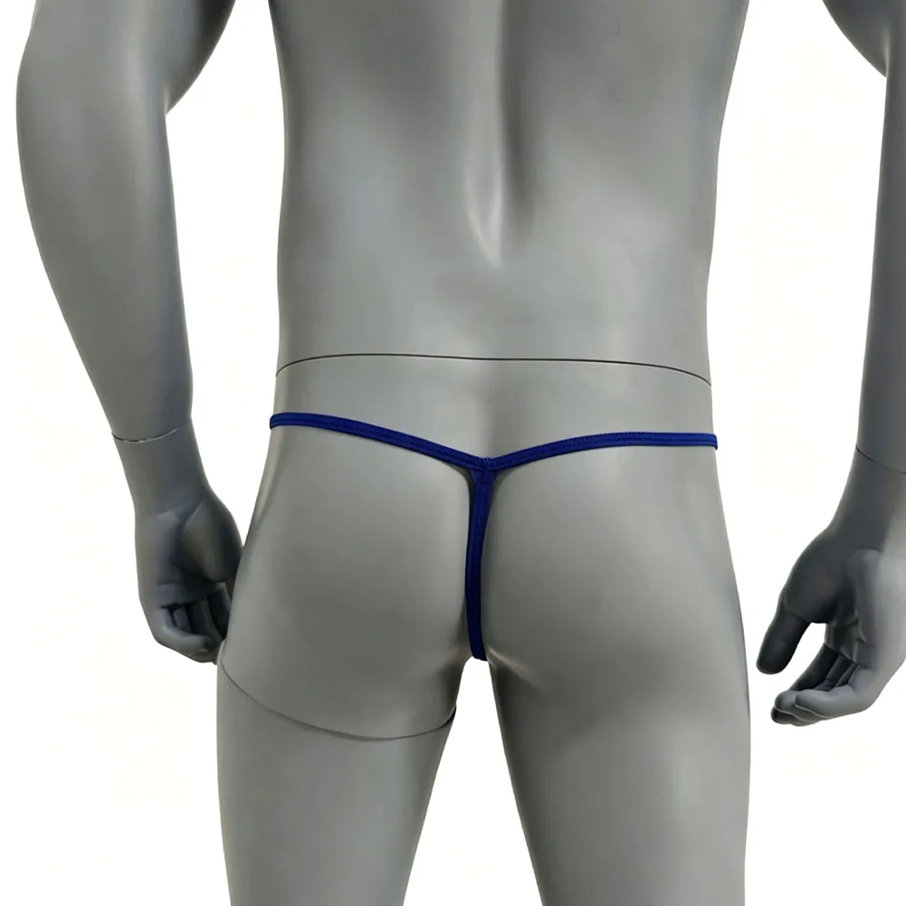 Men Sex Mesh Sheer G-strings Thongs Sissy Bulge Pouch T-back Underwear For Man Erotic Lingerie Ultra Hot Ultra-mini Hot Pants