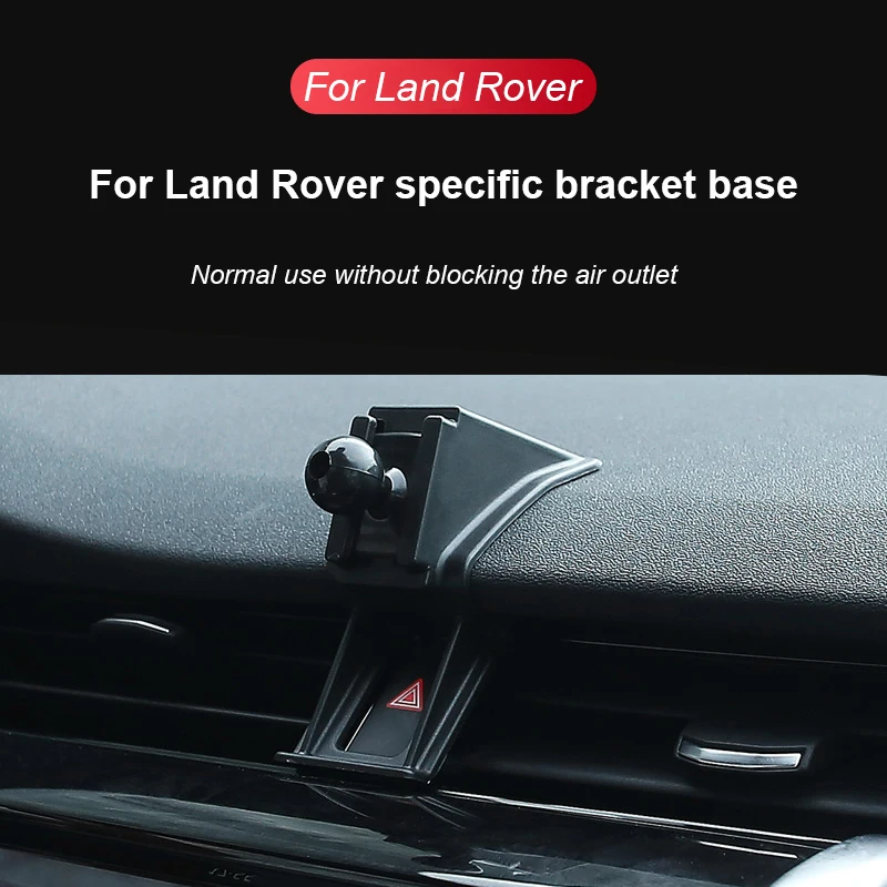 Car Phone Holder Dedicated Base Phone Mounts Smartphone Holders For Land Rover Discovery Sport 4 5 Range Rover Evoque Freelander