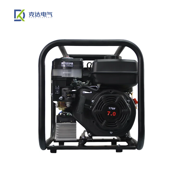 KDF-400A Manual Metal Arc Welder High Frequency Gasoline Power Generation Machine for Construction Industries