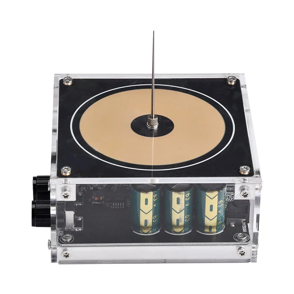 Bluetooth Musical  Coil Speaker, Touchable Plasma Arc Generator, Artificial Lightning Desktop Science Toy