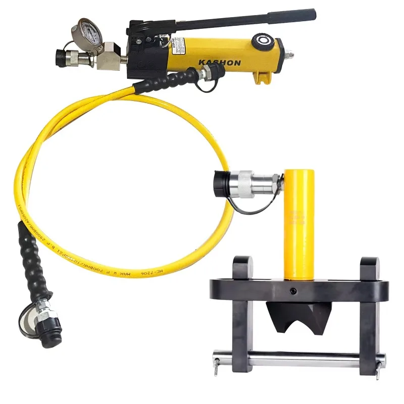 Complete Set, FS-109, 10 Ton, Hydraulic Flange Spreader, 8.50 in Maximum Spread With Hand Pump Set
