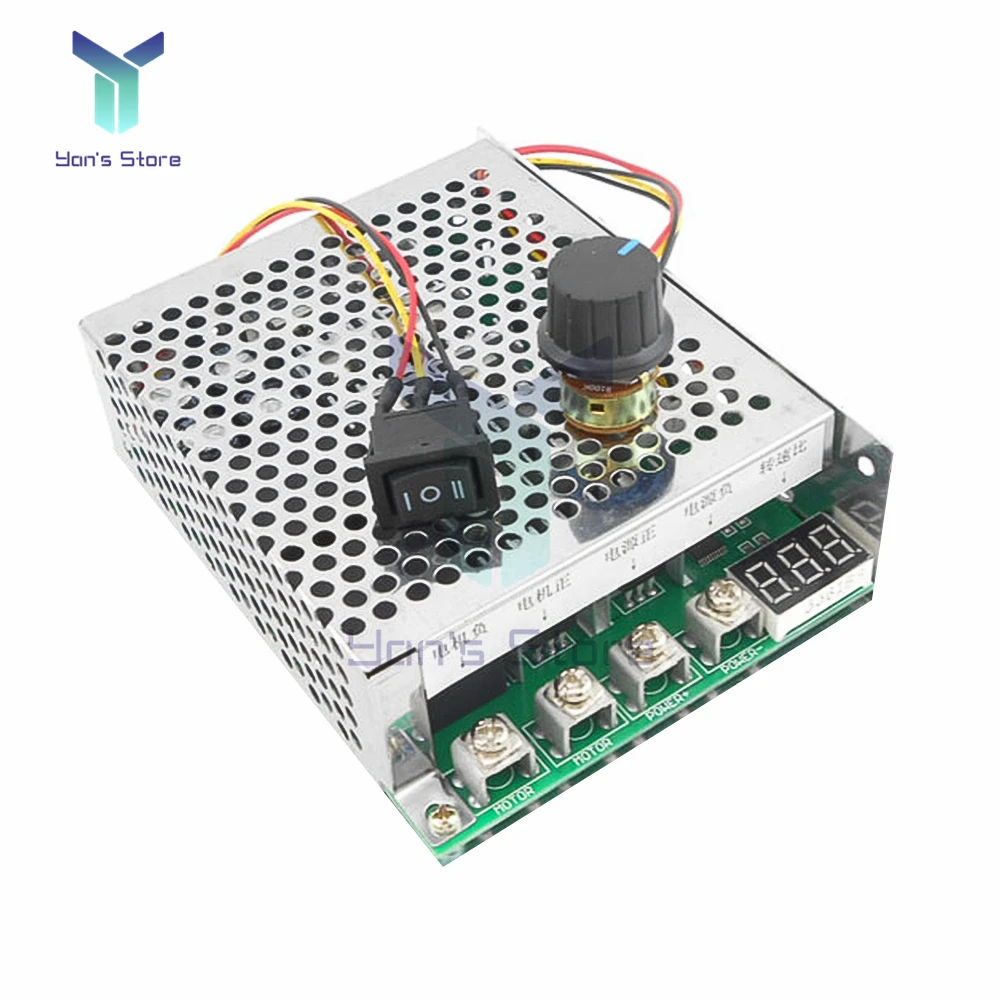 0-100A 5000W Reversible PWM Motor Speed Controller 15KHZ Forward/reverse Rotation Motor Controller Driver Module 12V 24V 36V 48V