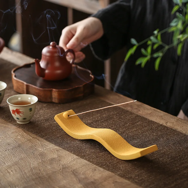 Ceramic Lubao Scrub Line Incense Insert New Cross-border Aromatherapy Furnace Nordic Ornament