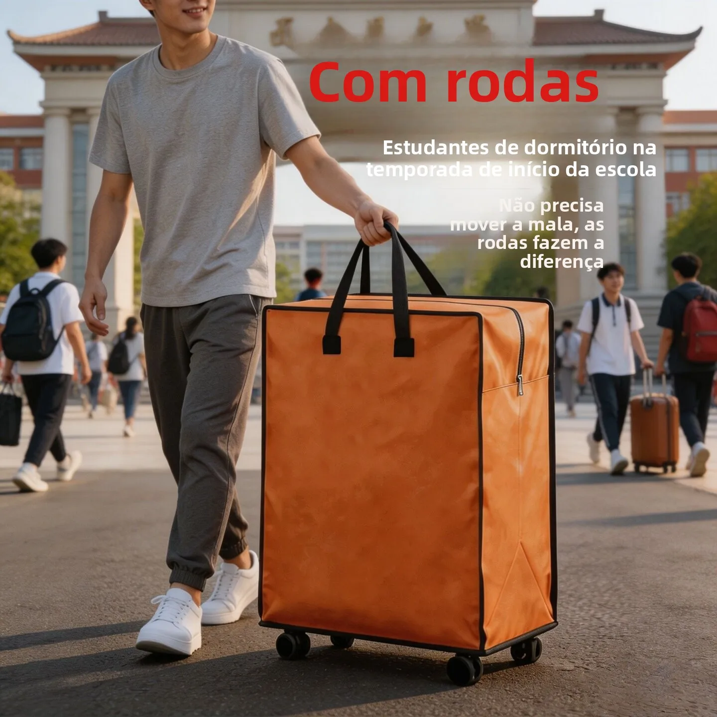 large-capacity-luggage-bag-with-wheels-dormitory-students-quilt-packing-bag-school-uniform-travel-bag-pc-material-with-pull