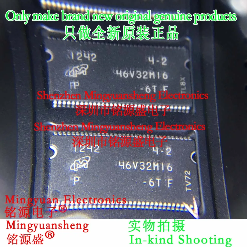 

Mingyuan Sheng Brand New Original Genuine Mt46V32M16P-6T: F Mt46V32M16P 46V32M16 Package Tsop66 Memory Ic Dynamic Random Storage Memory Chip