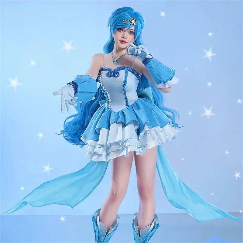 

Presale Cosplay Melody Nanami Ruchia Luchia Hanon Hosho Cosplay Costume Woman Lovely Christmas Cosplay Dress