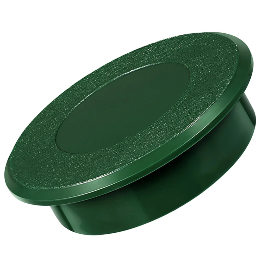 Cubierta de taza con agujero verde para Golf, cubiertas de Golf, herramienta práctica de Golf, suministros de entrenamiento, tapa de plástico para Putter al aire libre