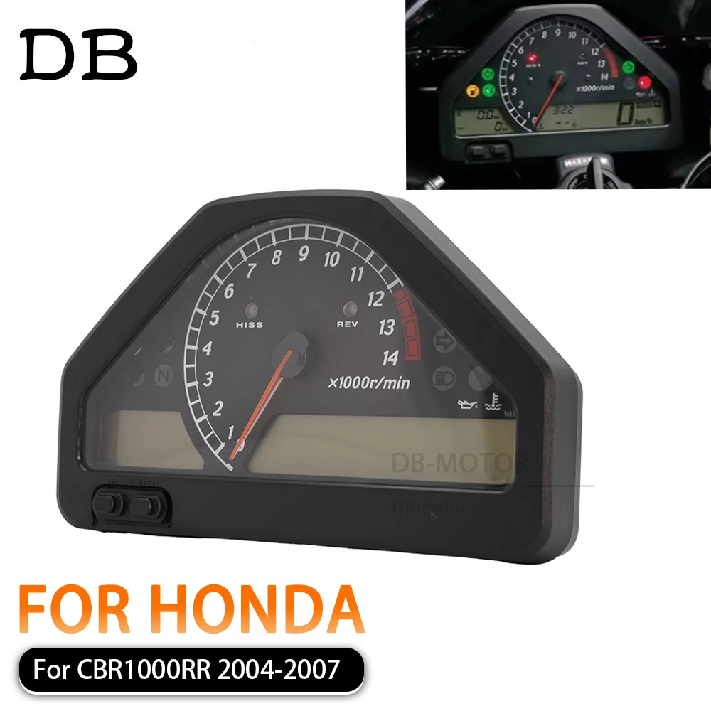 

Speedometer Tachometer Gauge Cluster For HONDA CBR1000RR CBR RR 2004 - 2007 Motorcycle Accessories Instrument Assembly Odometer