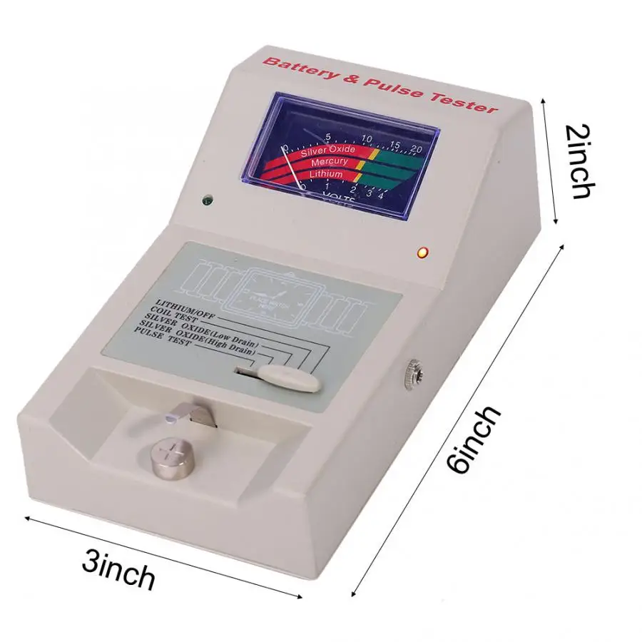 Quartz Watch Analyzer Detector Battery & Pulse Tester Watch Repair Tools Accessory Tool for Watchmaker Electronic Pulses Tester
